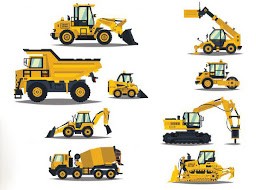 Construction and road building machinery