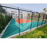 Acrylic hard court tennis floor