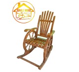 Special sale of handmade wooden rock chair