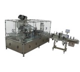 Filling and cupping machine (liquid filling machine)