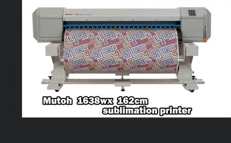 پلاتر چاپ سابلیمیشن برند Mutoh عرض 162 سانتیمتر