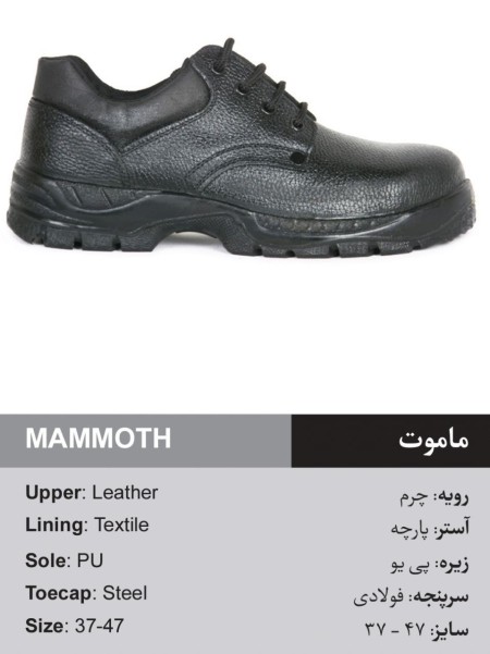 Wholesale sale of Arash and Mammoth model guard shoes