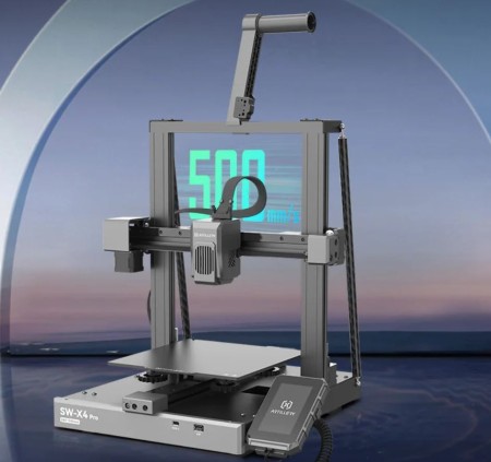 Artillery Sidewinder X4 Pro filament 3D printer