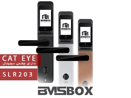 Smart room handle with internal display SLR203 brand BMSBOX