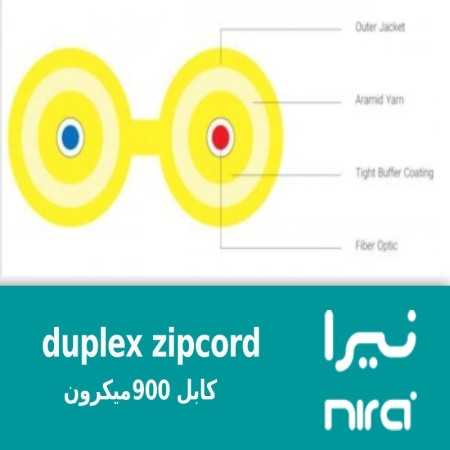 فروش کابل فیبر نوری Duplex Zipcord