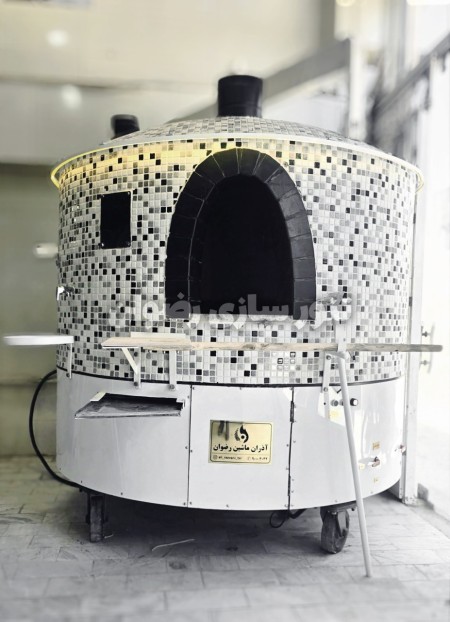 Revolving traditional stone oven, mobile, Rezvan brand