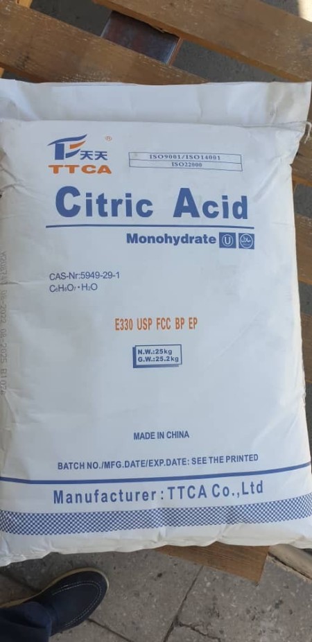 Importer of citric acid, sale of citric acid