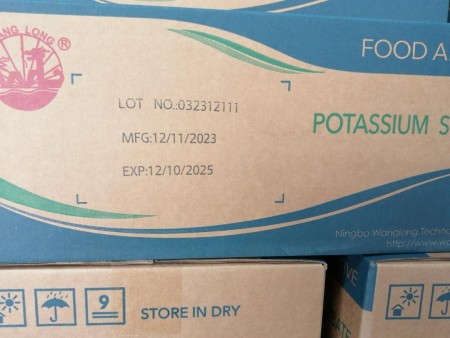 Importer of potassium sorbate and sale of potassium sorbate