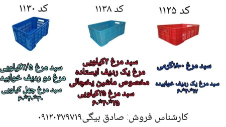 سبدکشتارگاهی، سبد مرغ گرم، سبد مرغ یخچالی