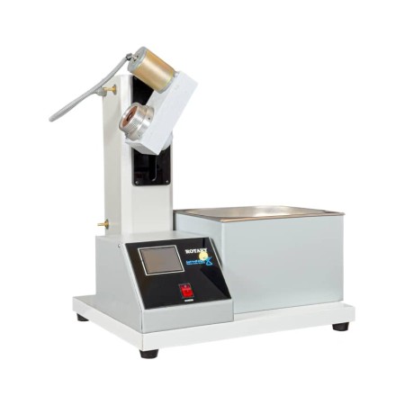 Rotary evaporator with digital barometer