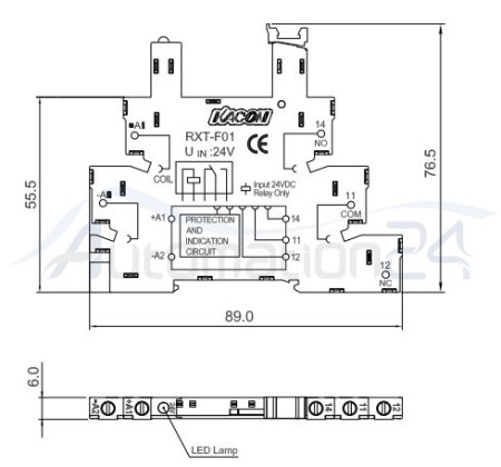 Kaken TF-1C relay + RXT-F1 base