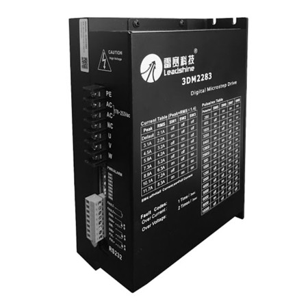 Two-phase, three-phase and five-phase step motor driver in Manamotor