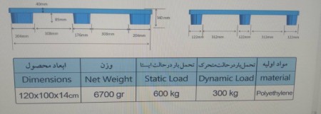 تولید پالت 100*120 ، پخش عمده پالت جک خور