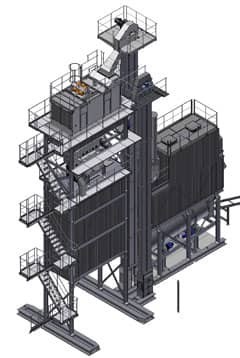 سازنده کارخانه آسفالت تمام اتوماتیک استاندارد AKO