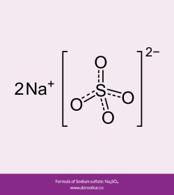 سولفات سدیم | نمک سدیم سولفوریک اسید