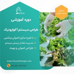 دوره آموزشی طراحی سیستم آکواپونیک