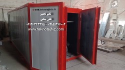 خط رنگ بازسازی ظروف