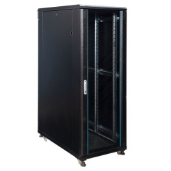 Standing rack of 32 units with a depth of 100 drawers