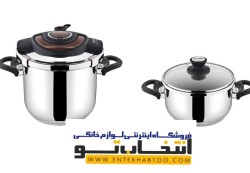 Twin pressure cooker 4 and 6 zupini, 5 fabrics