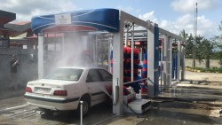 Automatic tunnel car wash 5 brushes with dryer