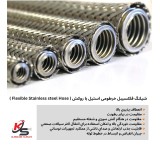 شیلنگ فلکسیبل خرطومی استیل (metal hose)