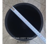 Air blower shock absorber rubber interface