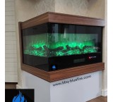 Production of electric fireplace, production of electric fireplace, touch electric fireplace