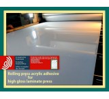 Acrylic laminate cold glue, PVC rolling/wrapping glue.