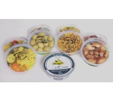 Buying and selling single pickles, olives, garlic