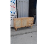 Wicker console