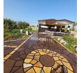 Paving stone for garden and yard