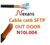 کابل شبکة Cat6 SFTP ذو الغلاف المزدوج - اختبار Fluke